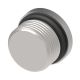 Steel Adapter, 7/8-14 Male SAE O-Ring Boss (Straight Thread O-Ring) Socket Hex Plug
