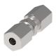 Steel Metric Flareless Fitting, 18.00 mm L Series Union