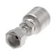 Global TTC 1 & 2 Wire Braid Steel Crimp Fitting, 1-3/16-12 Female O-Ring Face Seal Swivel, -12 Hose, Straight