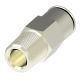 Brass Push>Connect Tube Fitting, 0.25 Inch Tube OD To 3/8-18 Male NPT, Straight