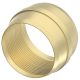 Brass DOT Approved Air Brake Tube Fitting, 0.50 Inch Tube OD Sleeve