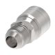 Global TTC 1 & 2 Wire Braid Steel Crimp Fitting, 3/4-16 Male JIC 37 deg Flare, -06 Hose, Straight