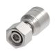 Global TTC 1 & 2 Wire Braid Steel Crimp Fitting, M52 x 2 Female German DIN 3902 24 deg Flare Light Duty Swivel, -24 Hose, Straight