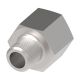 Steel Adapter, 1-11-1/2 Male NPT To 1-11-1/2 Female NPT, Straight