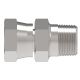 Steel Adapter, 3/8-18 Female NPT Swivel To 1/4-18 Male NPT, Straight