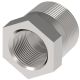 Steel Adapter, 1/4-18 Male NPT To 1/8-27 Female NPT, Bushing
