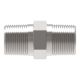 Steel Adapter, 1/4-18 Male NPT To 1/4-18 Male NPT, Straight