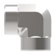 Steel Adapter, 1-1/4-11-1/2 Female NPT To 1-1/4-11-1/2 Female NPT, 90 deg Elbow