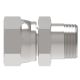 Steel Adapter, 1-11-1/2 Male NPT To 1-5/16-12 Female JIC 37 deg Flare Swivel, Straight