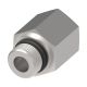 Steel Adapter, 3/8-18 Female NPT To 1-1/16-12 Male SAE O-Ring Boss (Straight Thread O-Ring), Straight