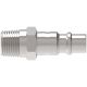 Auto-Flo 23 Series, Aro 210 Interchange Air Quick Disconnect, Male Half, -04 Coupling, 1/4-18 Male NPT