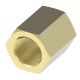 Brass Adapter, 0.38 Inch Female 42 deg Inverted Flare Union