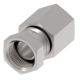 Steel Adapter, 1/4-18 Female NPT Swivel To 1/4-18 Female NPT, Straight