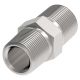 Steel Adapter, 1/2-14 Male NPT To 1/2-14 Male NPT, Straight