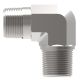 Steel Adapter, 3/4-14 Male NPT To 1/2-14 Male NPT, 90 deg Elbow