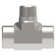 Steel Adapter, 3/4-14 Male NPT Branch To 3/4-14 Female NPT Run, Tee