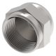 Steel JIC 37 deg Flare Cap, 9/16-18 Thread