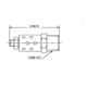 Porous Metal Muffler with Adjustable Speed Control, 1/4 NPT, 1.45 Inch Long