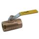 70-100 Series Bronze Ball Valve, 1/2 NPT Ports