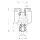 Brass Push Tube Fitting, 0.16 Inch Tube OD 
