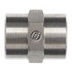 Steel Adapter, 1/2-14 Female NPT To 1/4-18 Female NPT, Straight