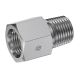 Steel Adapter, 1/2-20 Male NPT To 7/16-20 Female SAE O-Ring Boss (Straight Thread O-Ring), Straight
