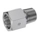 Steel Adapter, 1/2-14 Male NPT To 3/4-16 Female SAE O-Ring Boss (Straight Thread O-Ring), Straight