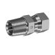 Steel Adapter, 1/2-14 Male NPT To 1-1/16-12 Female JIC 37 deg Flare Swivel, Straight