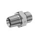 Steel Adapter, 3/4-14 Male BSPP (British Parallel) To 3/4-14 Male NPT, Straight