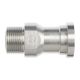 Steel Adapter, 1.00 Inch Code 61 Split Flange To 1-7/16-12 Male O-Ring Face Seal, Straight