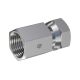 Steel Adapter, 1-11-1/2 Female NPT Swivel To 3/4-14 Female NPT, Straight