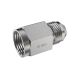 Steel Adapter, 1/2-20 Female JIC 37 deg Flare To 7/16-20 Male JIC 37 deg Flare, Straight