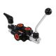 AO755 Series 1-Spool Monoblock Valve, 4-way 3-position, Closed Center Detented Spool
