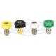 Pressure Washer Quick Coupler, Male Half, 1/4 Inch Coupling, Spray Tip