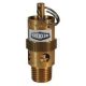Standard Duty Brass Safety Pop-Off Valve, 1/4 NPT Port, 125.00 Pre-Set Pressure, 78 SCFM Capacity