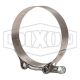 TBC Series Stainless Steel T-Bolt Band Clamp, 0.75 Inch Width, 3.28 To 3.59 Inch Diameter