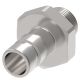 FD90 Series SAE J1502 Interchange Diagnostic Quick Disconnect, Male Half, -04 Coupling, 9/16-18 Male SAE O-Ring Boss (Straight Thread O-Ring)
