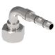E-Z Clip Series Fitting, 1-14 Female RotaLok, -10 Hose, 90 deg Elbow