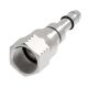 E-Z Clip Series Fitting, 7/16-20 Female SAE 45 deg Swivel, -04 Hose, Straight