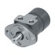 H Series Geroter Motor, 14.10 cu in/rev, 2 Bolt Mounting Flange, 1 in. Straight Keyed Shaft, 1/2 NPT Ports, Compact yet powerful|Extended bearing life|Increased shaft seal