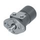 H Series Geroter Motor, 22.60 cu in/rev, 2 Bolt Mounting Flange, 1 in. Straight Keyed Shaft, 1/2 NPT Ports, Compact yet powerful|Extended bearing life|Increased shaft seal