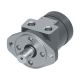 H Series Geroter Motor, 3.60 cu in/rev, 2 Bolt Mounting Flange, 1 in. Straight Keyed Shaft, 1/2 NPT Ports, Compact yet powerful|Extended bearing life|Increased shaft seal