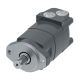 2000 Series Geroler Motor, 9.60 cu in/rev, 2 Bolt SAE A Mounting Flange, 1 in. Straight Keyed Shaft, 7/8-14 St.Thd. O-Ring Ports,