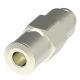 Brass Push>Connect Tube Fitting, 0.25 Inch Tube OD To 10-32 UNF thread Male NPT, Straight