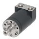 J Series Geroler Motor, 1.21 cu in/rev, 5 Bolt 1/4-28UNF Mounting Flange, 5/8 in. Straight Keyed Shaft, 9/16-18 St.Thd. O-Ring Side Ports Ports, Compact yet powerful|Extended bearing life|Increased shaft seal