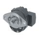 L2 Series Gear Pump, 1.55 cu in/rev, 2-Bolt SAE B Mounting Flange, 7/8 Straight Keyed Shaft, SAE-20 Side Inlet, SAE-12 Side Outlet Ports, CW Rotation.