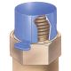 Polyethylene 1/4 NPT Protective Tear Cap For Pipe Threads
