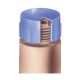 Polyethylene -06 SAE (5/8-18) Protective Threaded Cap for Flared Fittings
