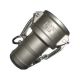 Stainless Steel Cam & Groove Coupler, Female Half, 1 Inch Hose Shank