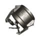 Stainless Steel Cam & Groove Adapter, 6 Inch Dust Cap